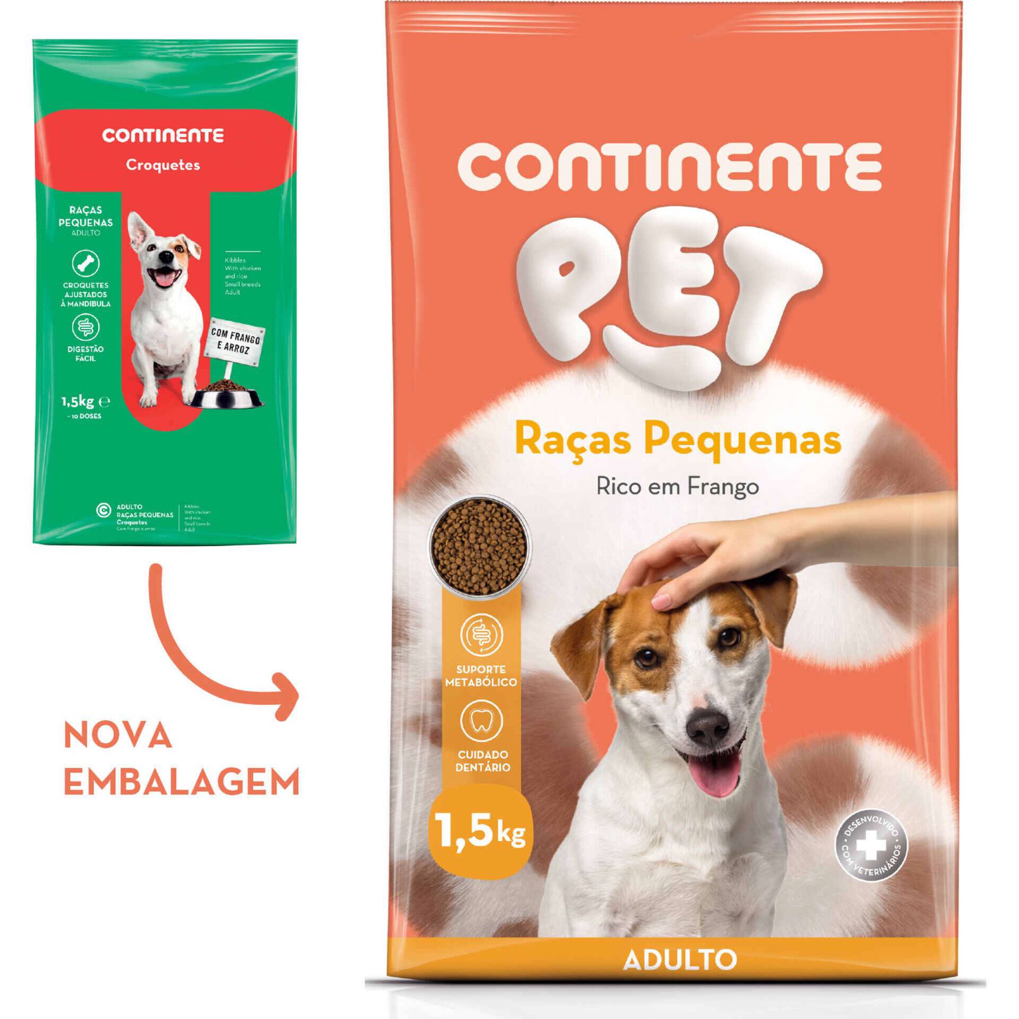 Ração para Cão Adulto Raças Pequenas Frango Ração para Cão Adulto Raças Pequenas Frango