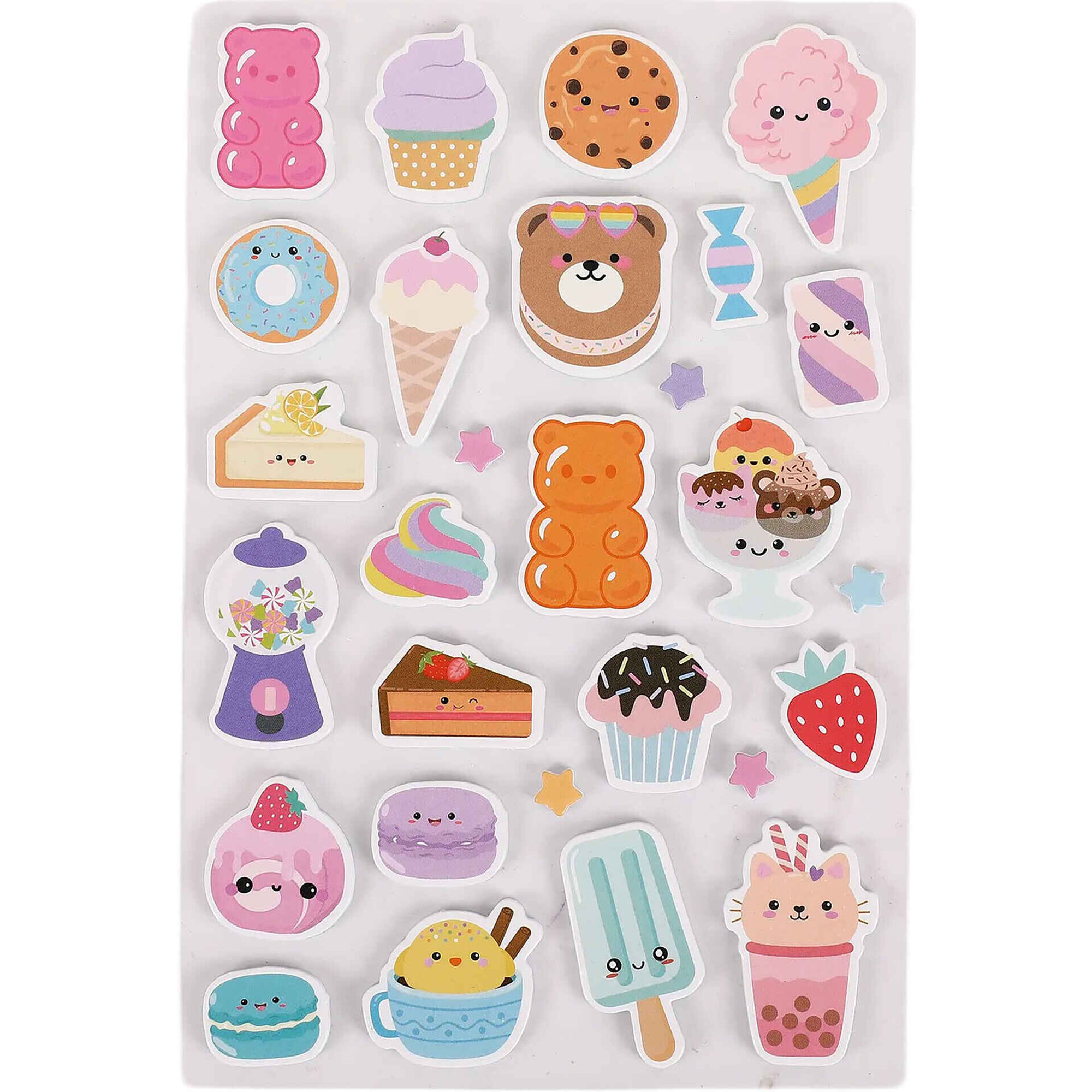 Conjunto de Autocolates Almofadados (v&aacute;rios modelos) Pintura