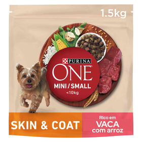 Ração para Cão Adulto Mini Pele e Pelo Vaca Arroz Ração para Cão Adulto Mini Pele e Pelo Vaca Arroz