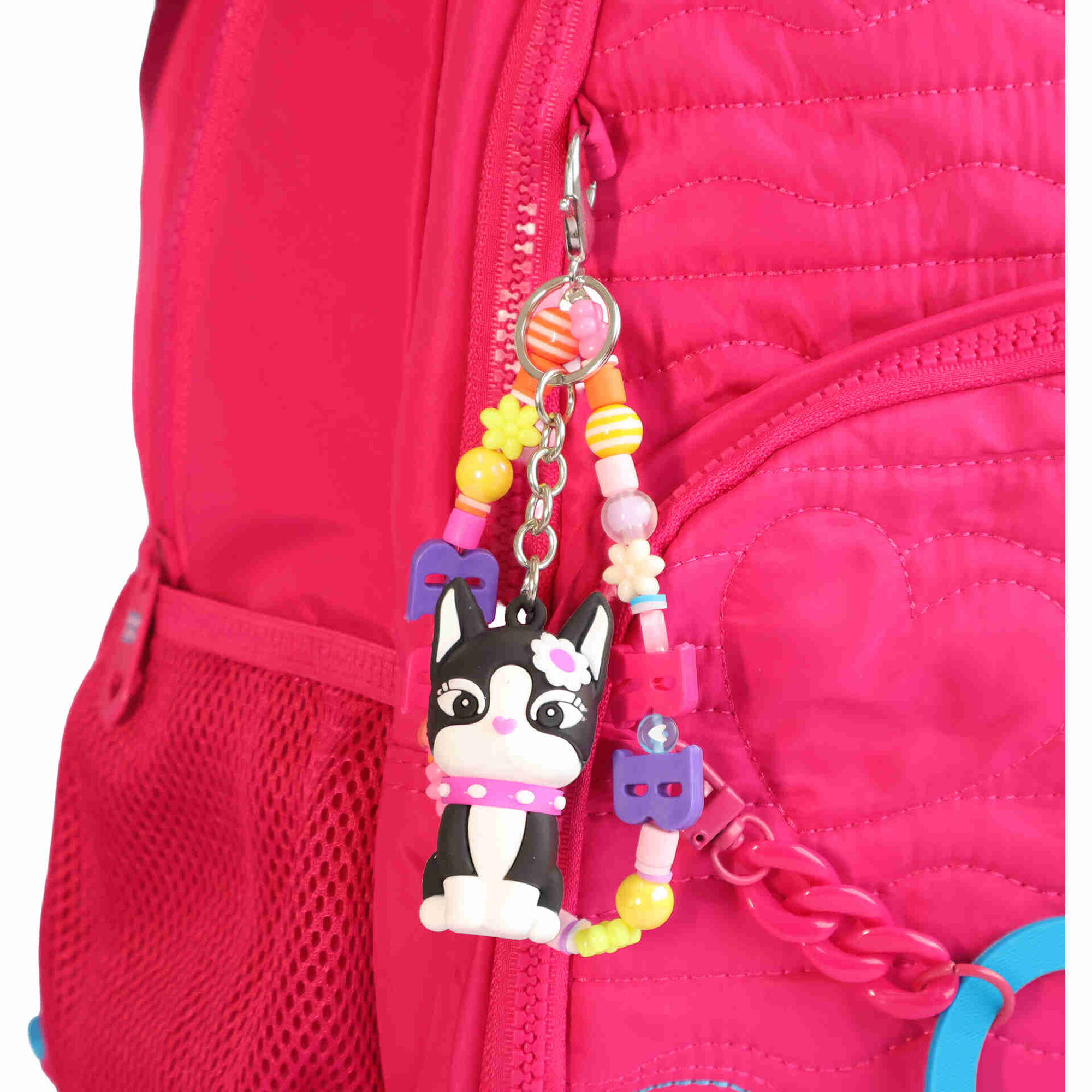 Mochila Rosa Cora&ccedil;&otilde;es Rebecca Bonbon