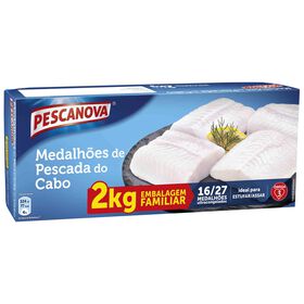 Medalhões de Pescada do Cabo Ultracongelada