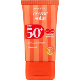 Protetor Solar Rosto Creme Anti-Age FPS 50 MyLabel
