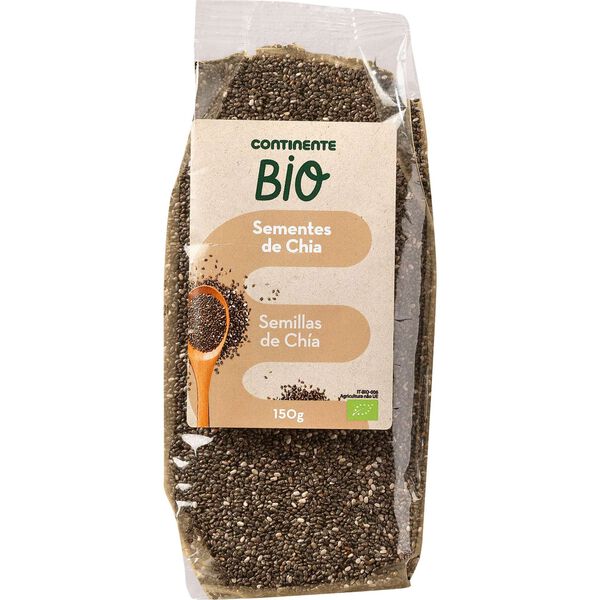 Sementes de Chia Biológicas Continente Bio