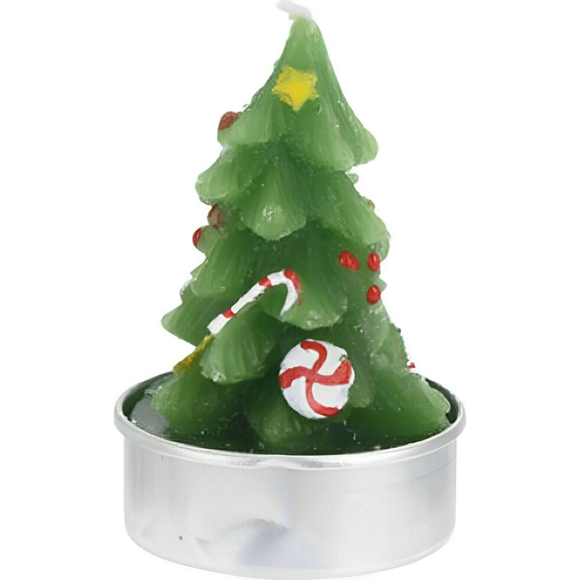 Vela de Natal 6cm (v&aacute;rios motivos) Bazar&atilde;o