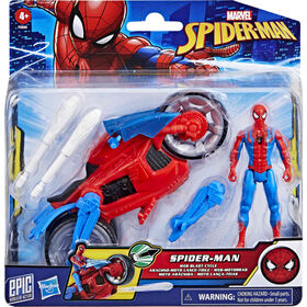 Spiderman Marvel Moto Lança Teias