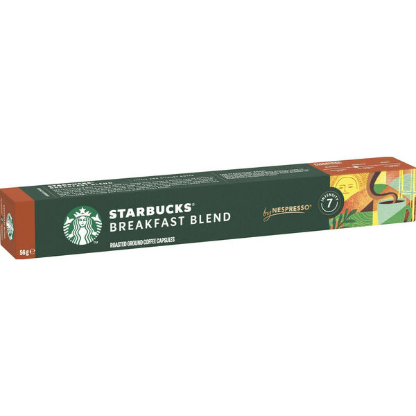 Cápsulas de Café Breakfast Blend Int 7 Starbucks