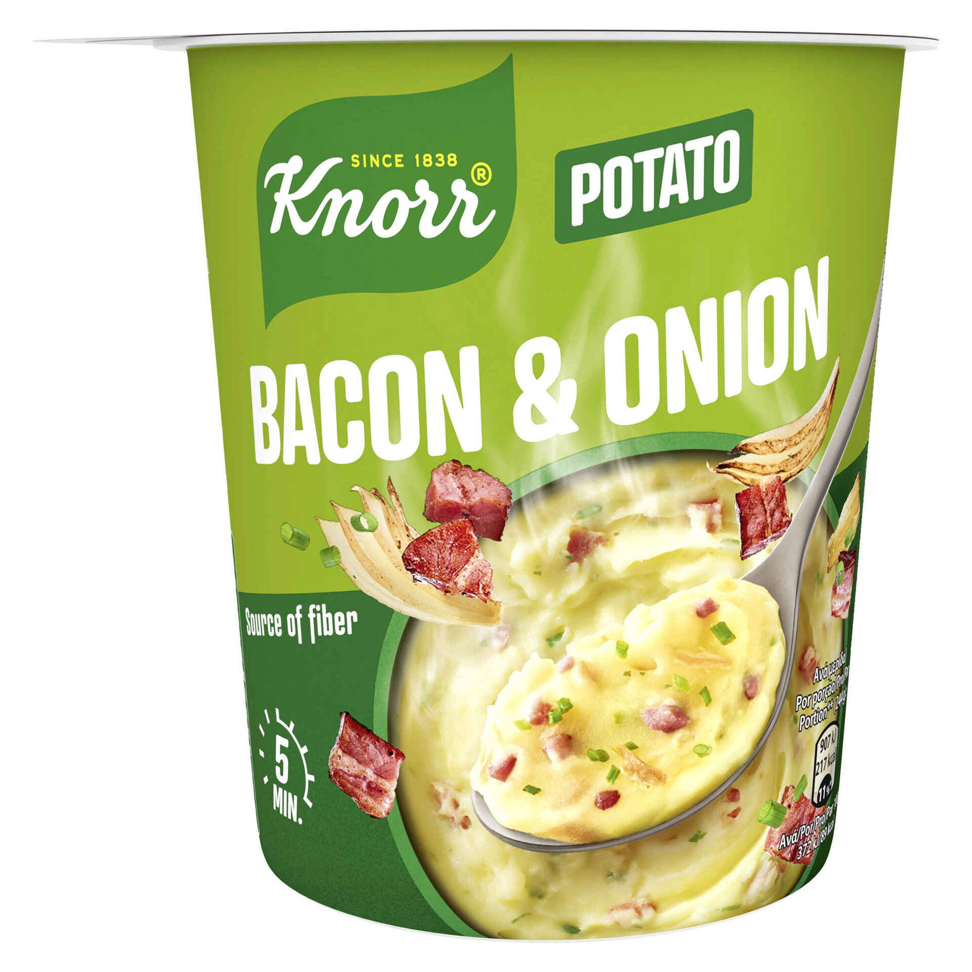 Puré de Batata Cebola e Bacon Pot