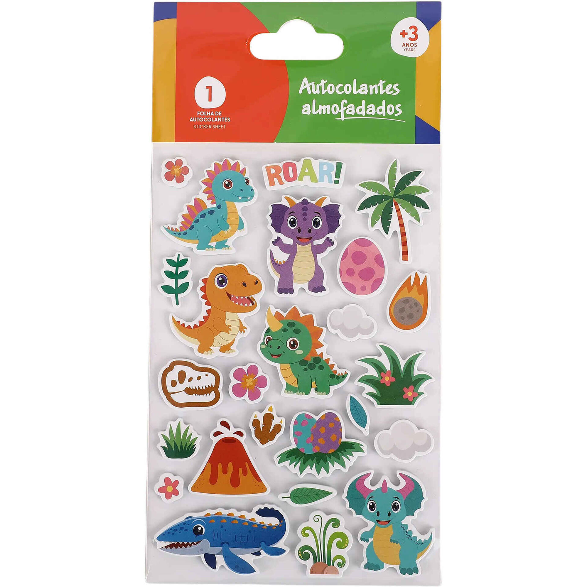 Conjunto de Autocolates Almofadados (v&aacute;rios modelos) Pintura