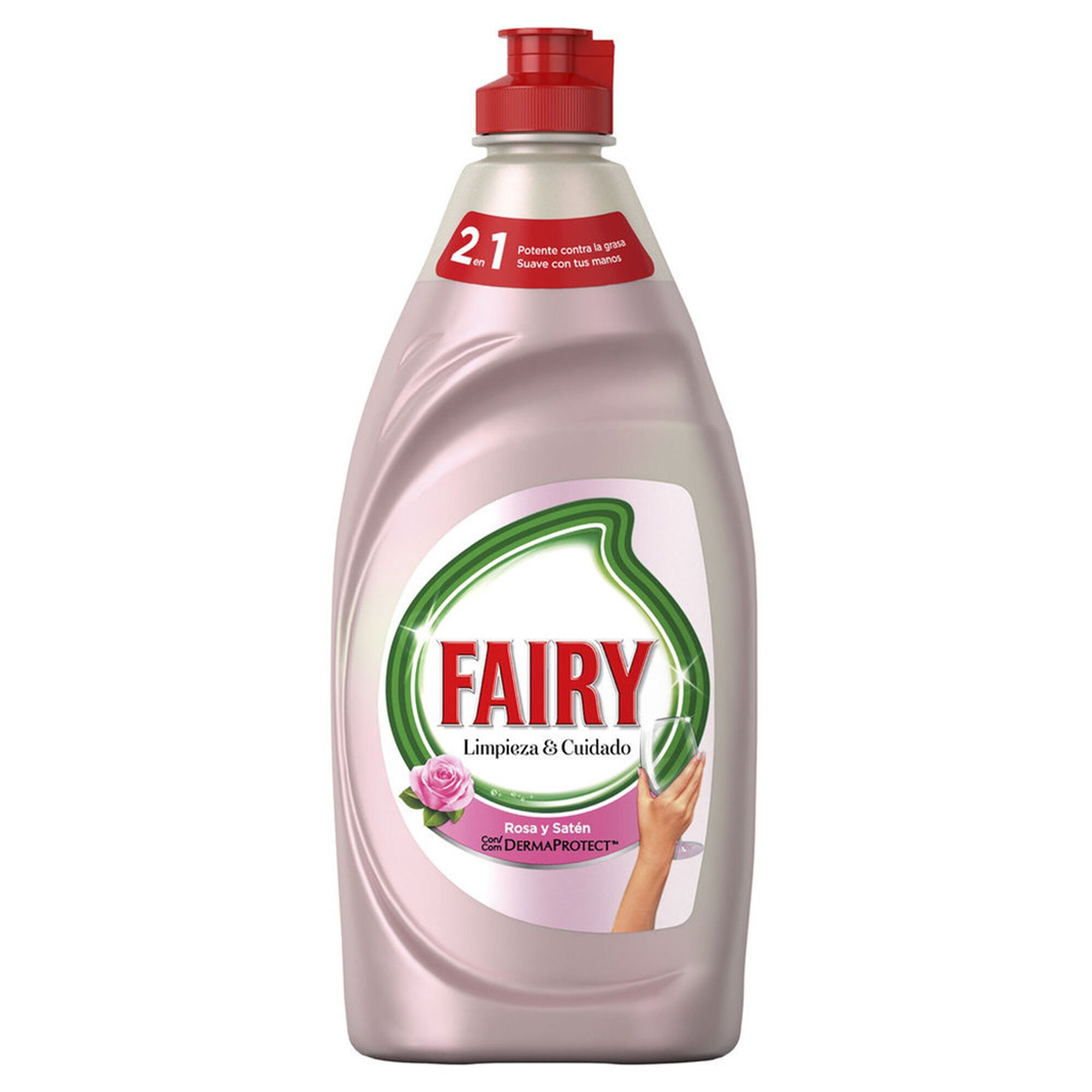 Detergente Manual Loiça Clean & Care Rosa e Cetim