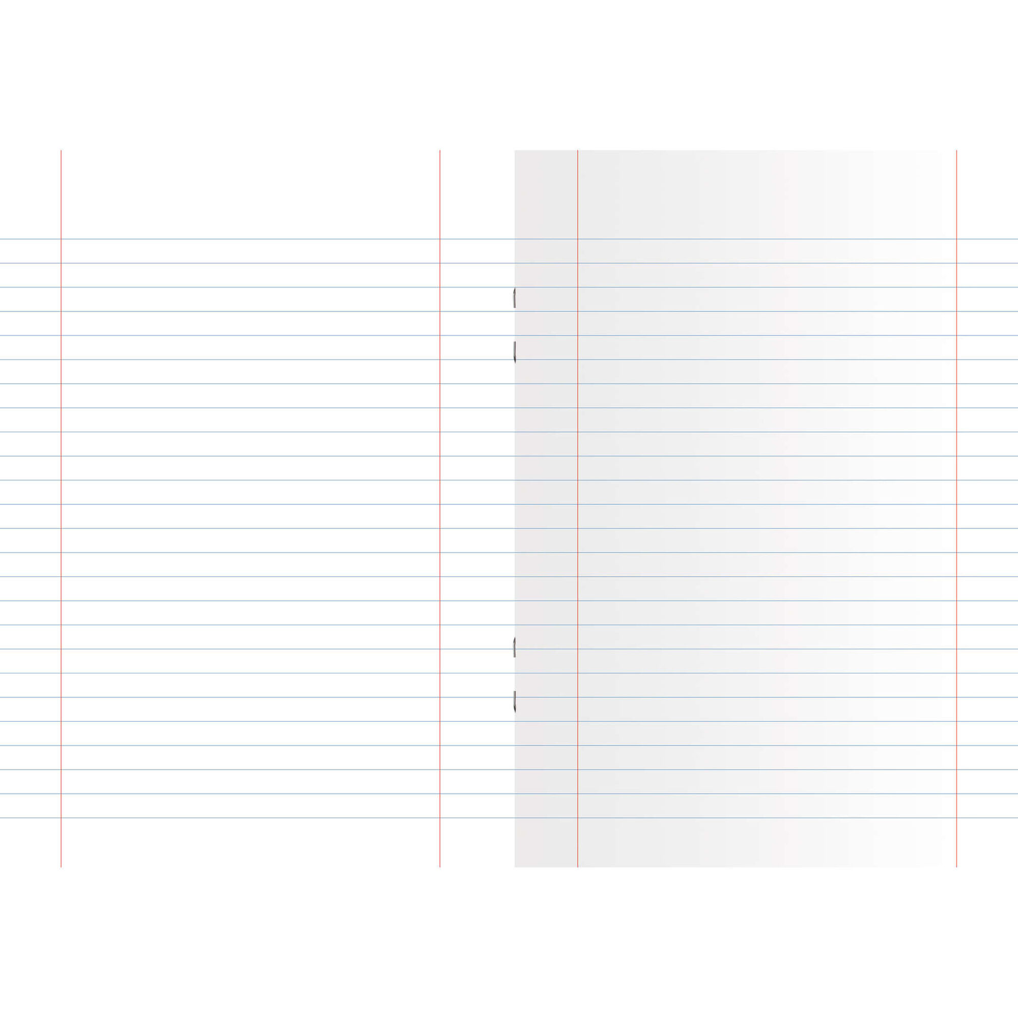 Caderno Agrafado Pautado A5 Preto Note!