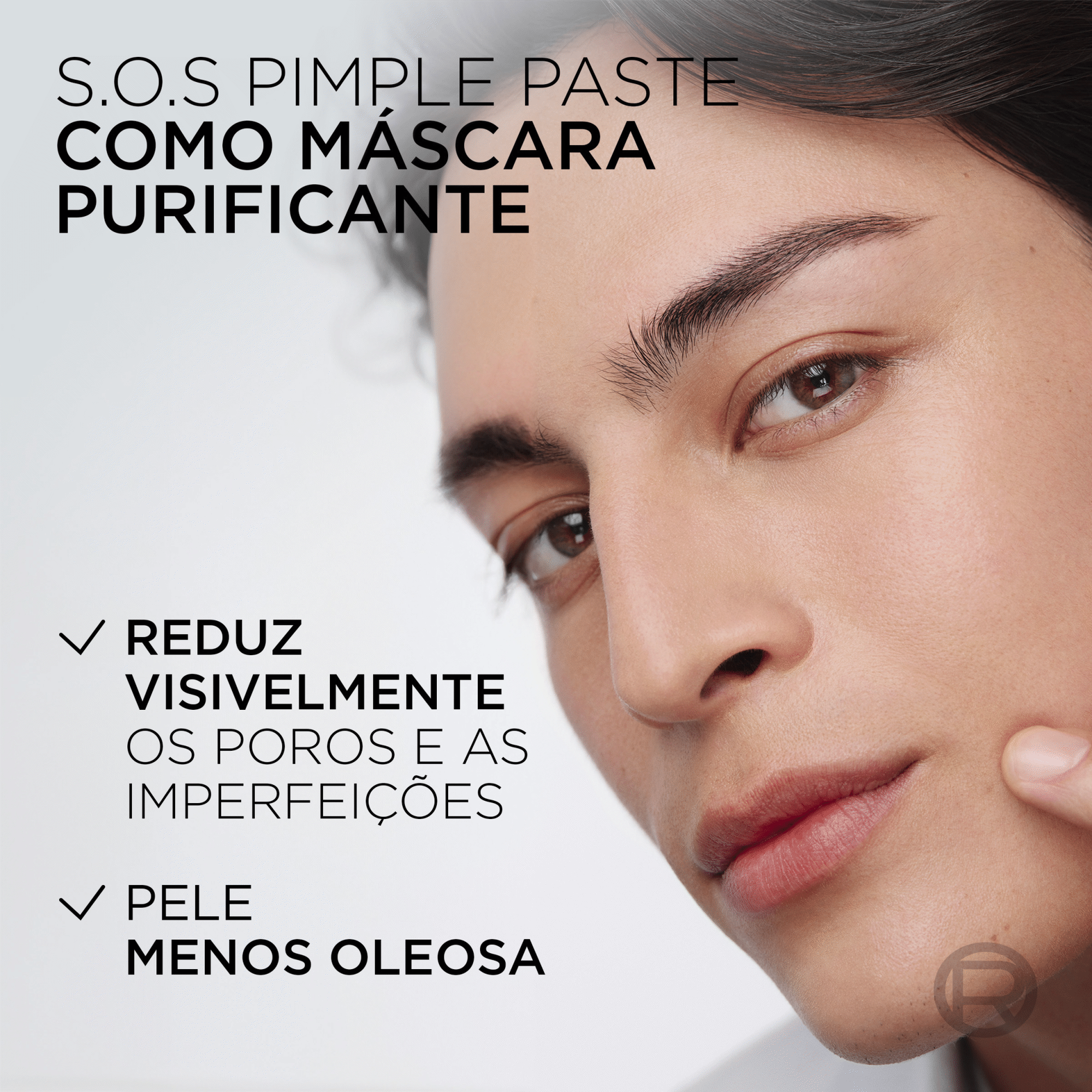 Creme de Rosto Derma Control SOS Pimple Paste L'Or&eacute;al Paris Men Expert