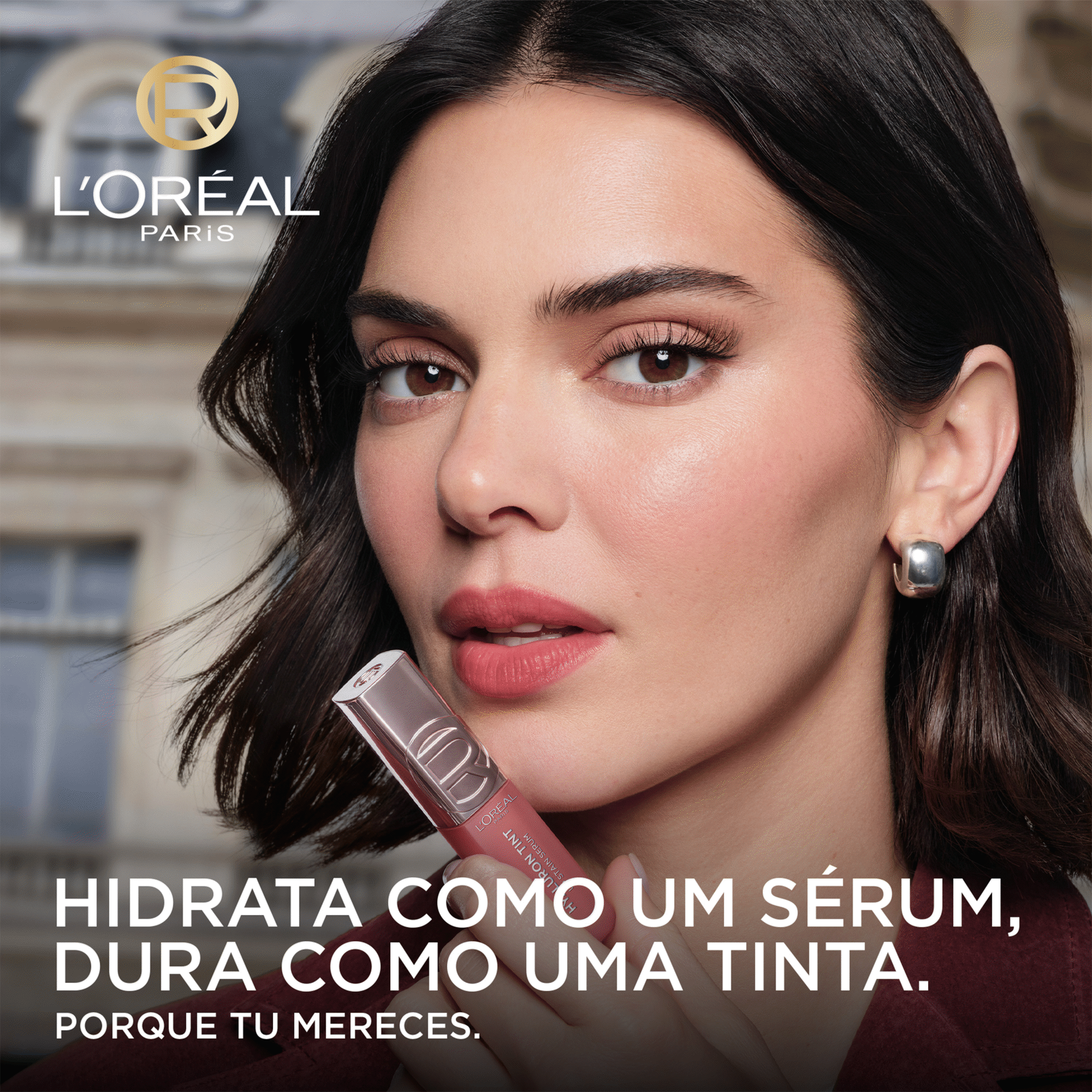 Batom L&iacute;quido Hyaluron Tint Tea Time 640 L'Or&eacute;al Paris