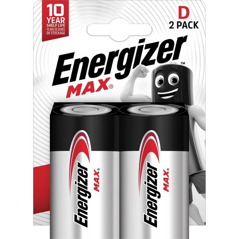 Pilhas D Max Energizer