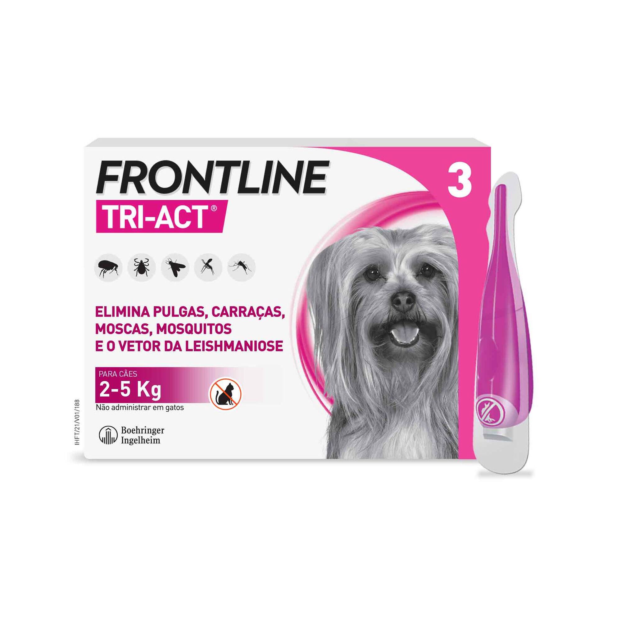 Desparasitante Externo para Cão XS Pipeta 2 - 5kg Desparasitante Externo para Cão XS Pipeta 2 - 5kg