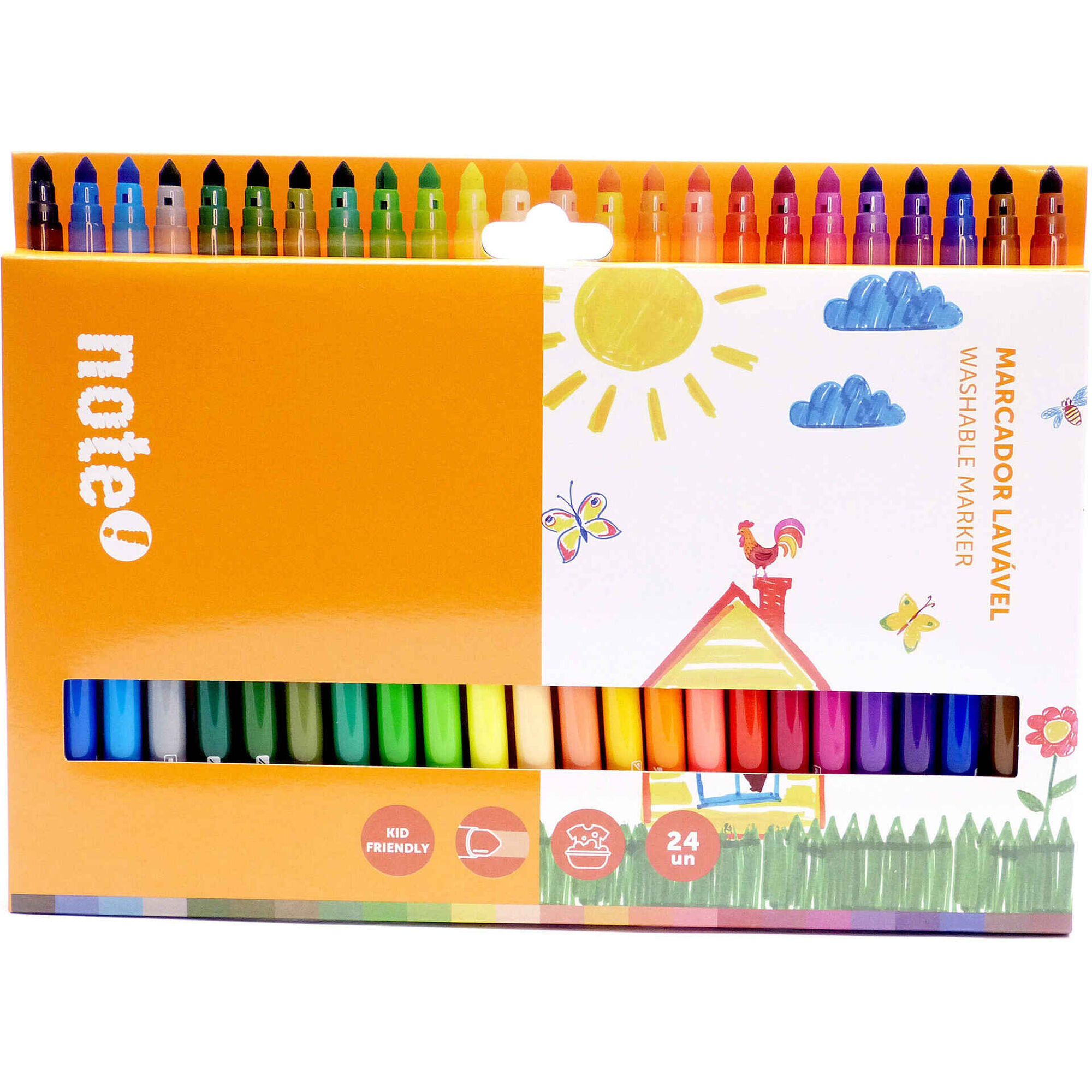 Marcadores de Colorir Laváveis