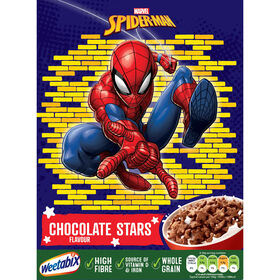 Cereais Estrelas Chocolate Marvel Spider-Man Weetabix