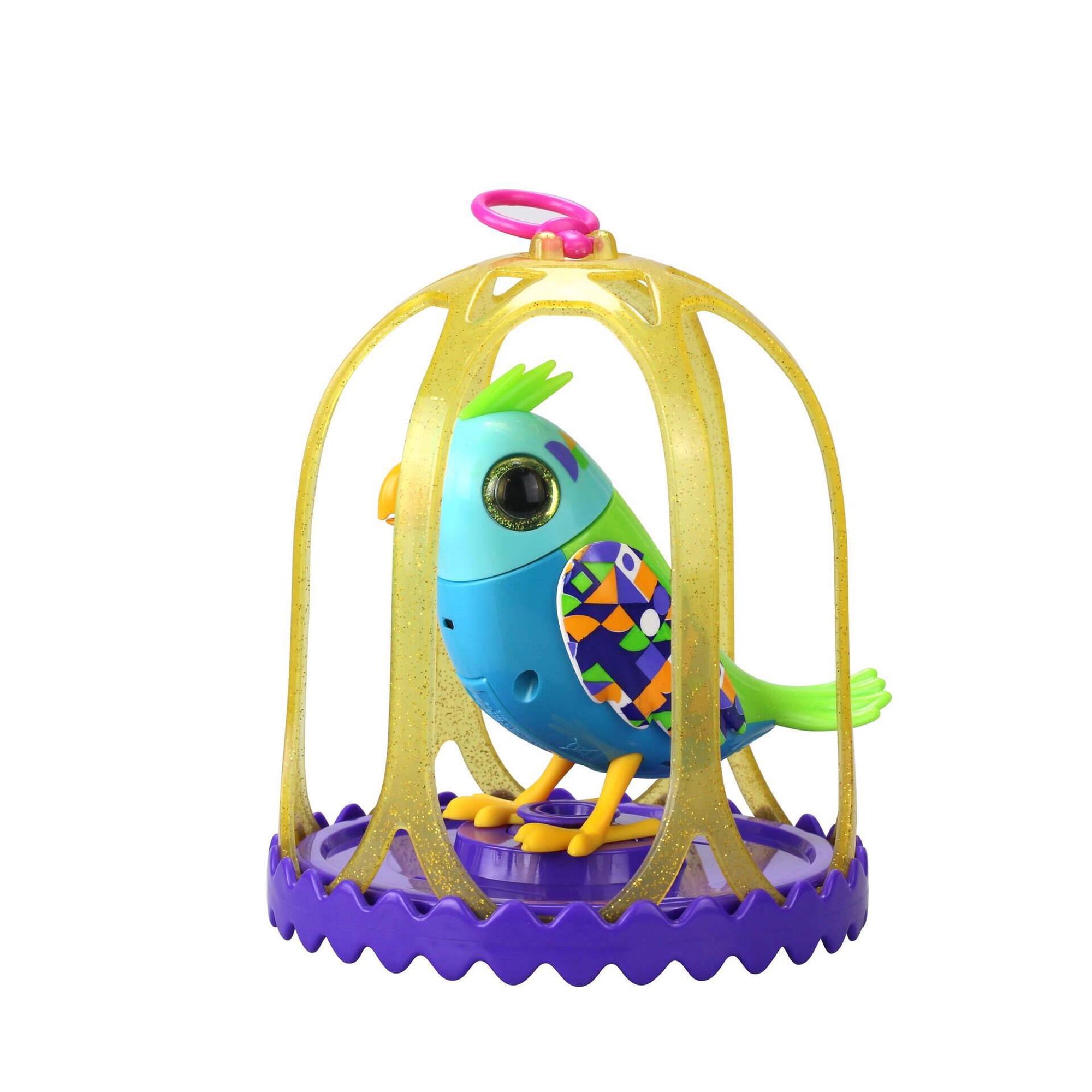 Digibirds - P&aacute;ssaro com Gaiola (v&aacute;rios modelos)