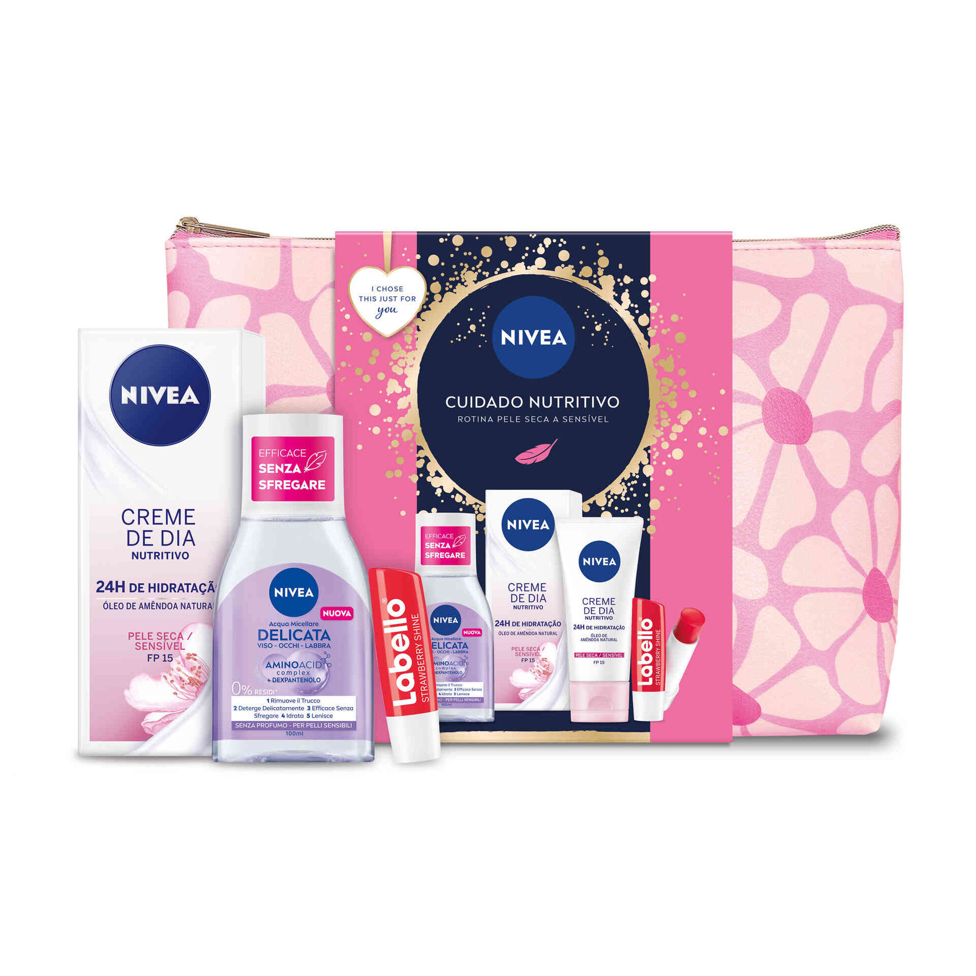 Coffret Essenciais Pele Sens&iacute;vel Nivea