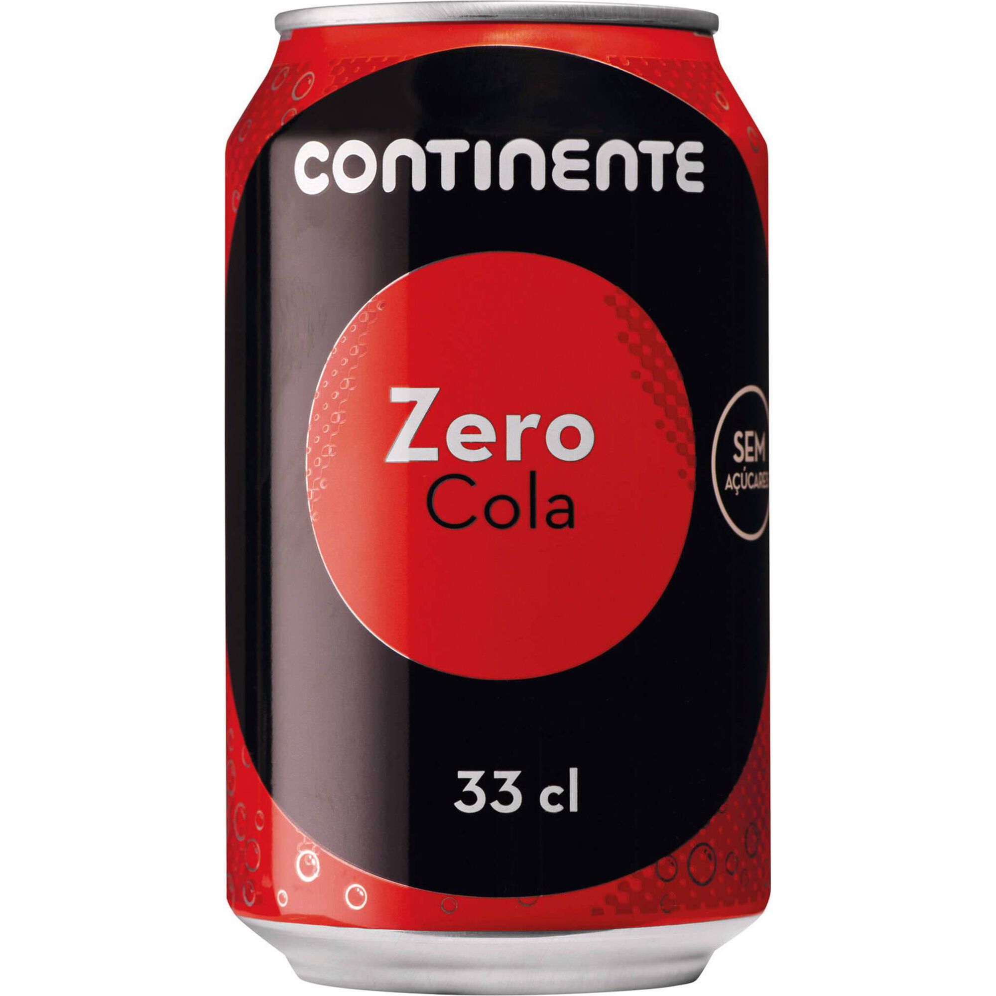 Refrigerante em Lata com G&aacute;s Cola Zero Continente
