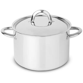Panela A&ccedil;o Inoxid&aacute;vel 32cm com Asas Kasa