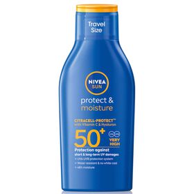 Protetor Solar Lo&ccedil;&atilde;o Protect & Moisture FPS 50+ Nivea Sun