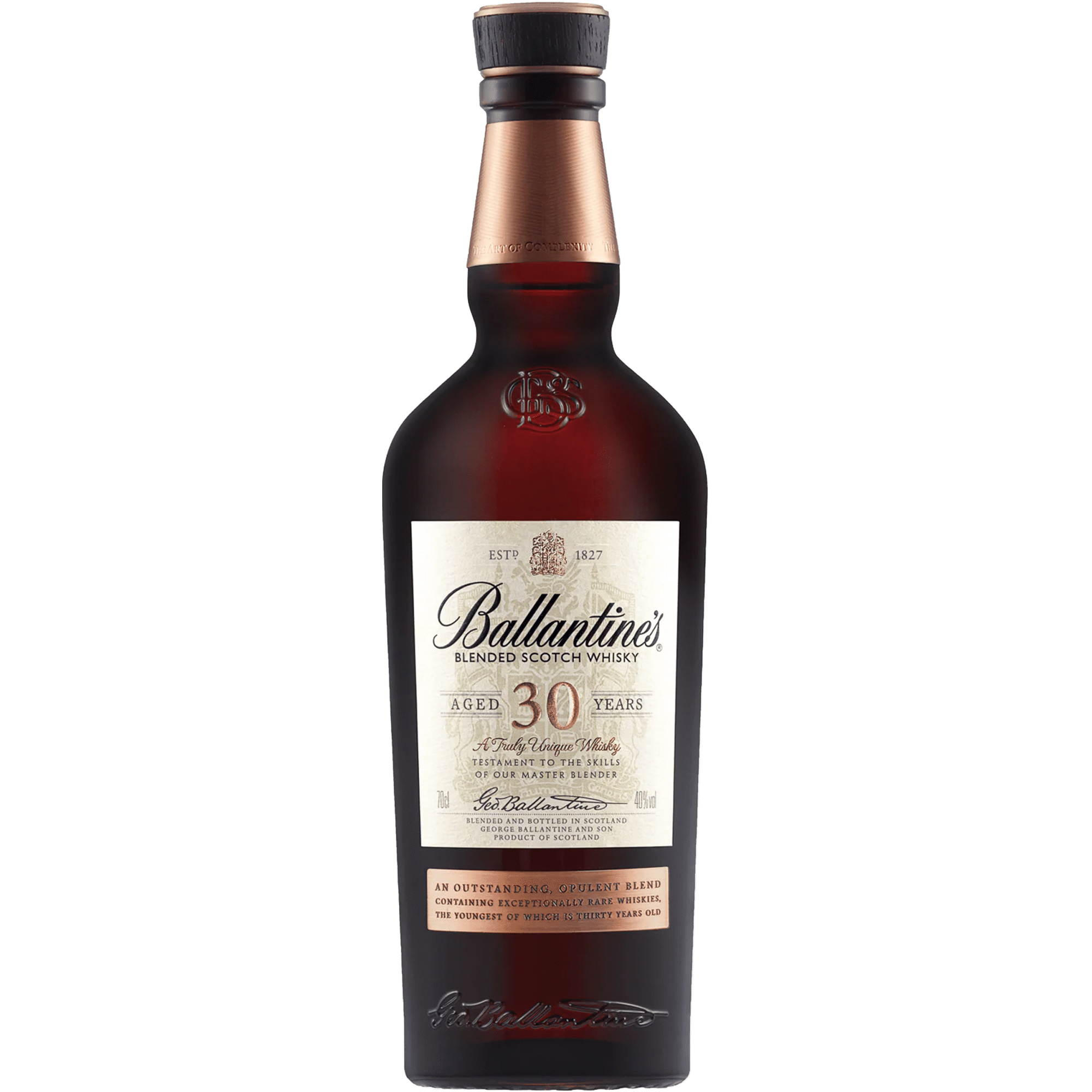 Whisky Ballantines 30 Anos