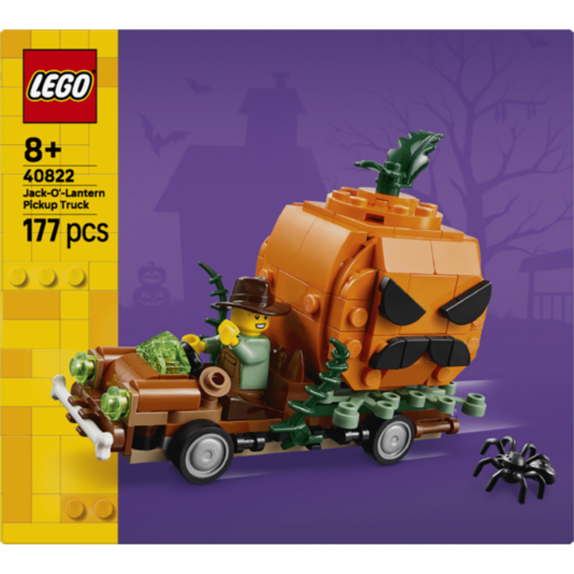 LEGO - Carrinha Pick-Up com Ab&oacute;bora de Halloween - 40822