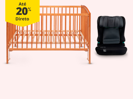 At&eacute; 20% Desconto Direto em Puericultura. De 11/01 a 1/02