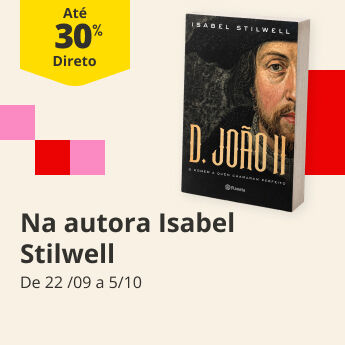 At&eacute; 30% DD na Autora Isabel Stilwell
