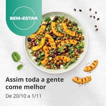 Feira Bem-Estar. De 20/10 a 1/11