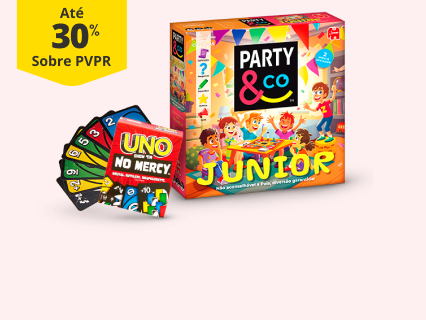 At&eacute; 30% PVPR em Jogos e puzzles