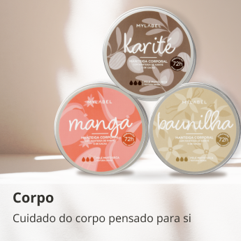 Produtos de corpo Mylabel