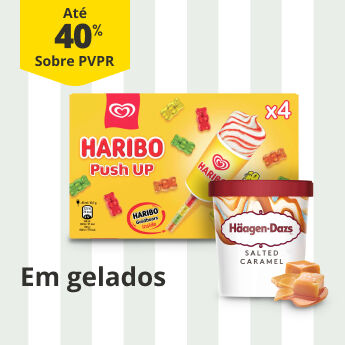 At&eacute; 40% PVPR em Gelados 