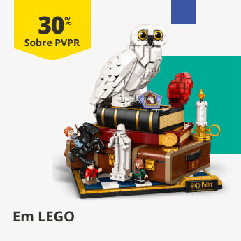 30% PVPR Na marca LEGO