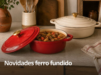 Novidades ferro fundido