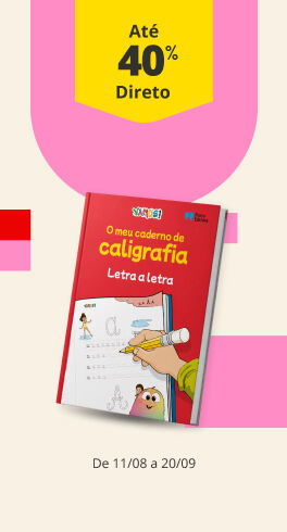 At&eacute; 50% Desconto Direto em Apoio Escolar. De 11/08 a 20/09