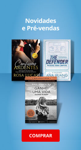 Novidades e Pr&eacute;-vendas. Imagem de 3 livros: A Conspira&ccedil;&atilde;o de Dan Brown; Em Asas de Sangue de Briar Boleyn; Wild Side de Elsie Silver.