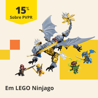 15% PVPR em Lego Ninjago