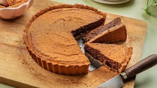 Tarte de Alfarroba