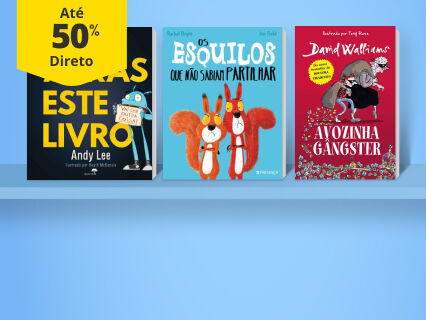 At&eacute; 50% Desconto Direto em livros infantis e juvenis. De 16/03 a 05/04.