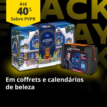 Até 40% PVPR em Coffrets e Calendários de Beleza