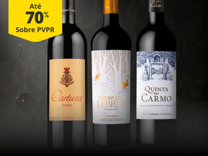 At&eacute; 70% PVPR em vinhos do Alentejo