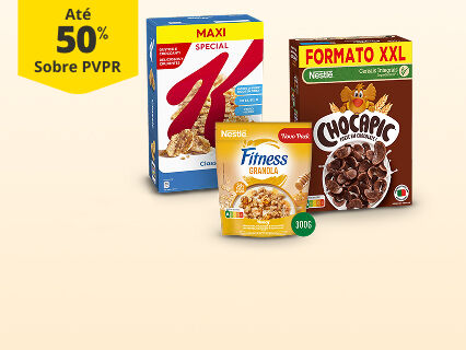 At&eacute; 50% PVPR em Cereais 