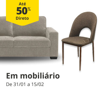 At&eacute; 50% Desconto Direto Numa sele&ccedil;&atilde;o de livros. De 1 a 28/02.