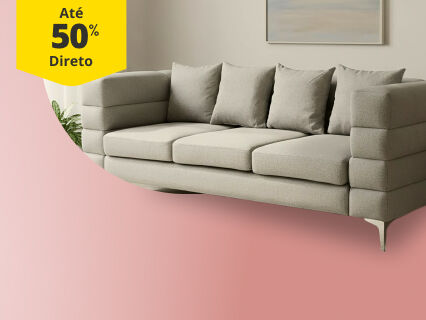 At&eacute; 50% desconto direto em Mobili&aacute;rio at&eacute; 15/04