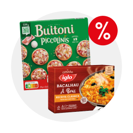 Pizzas e Refei&ccedil;&otilde;es Congeladas