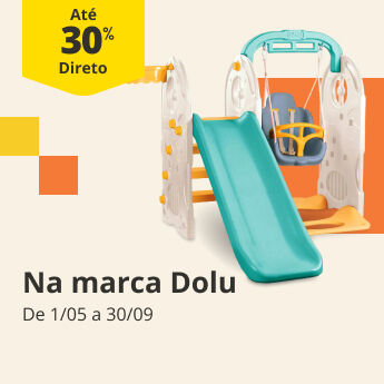 At&eacute; 30% Desconto Direto na marca Dolu