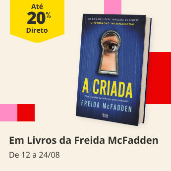 At&eacute; 20% DD em livros da Freida McFadden