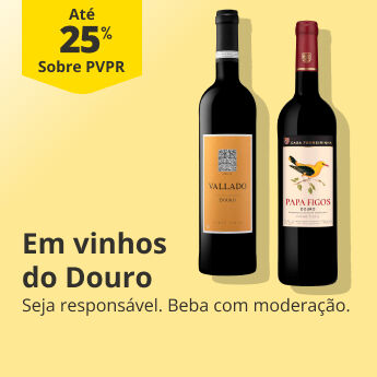 At&eacute; 25% PVPR em vinhos do Douro