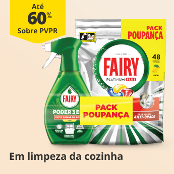 At&eacute; 60% PVPR em Limpeza da Cozinha